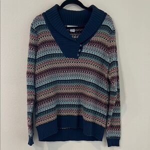 Striped Multicolor Women's Sweater